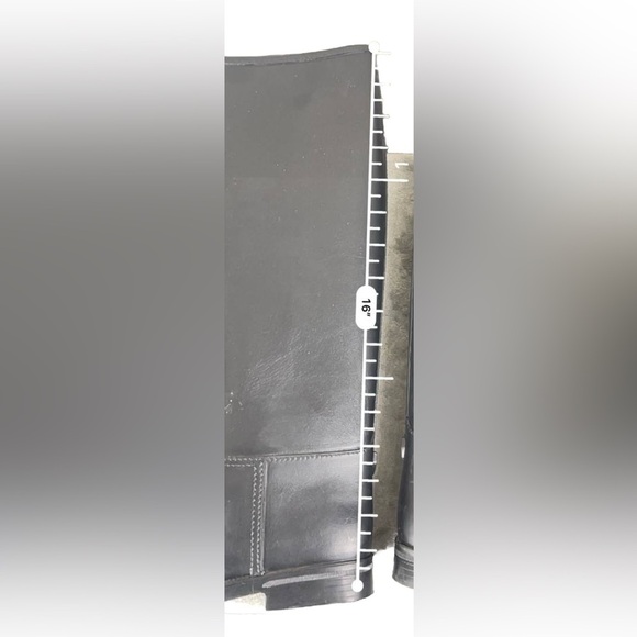 Women Dafna Winner Rubber Black Riding Boots Size US 8 UK 5 Eu 38 Equestrian - Picture 6 of 7